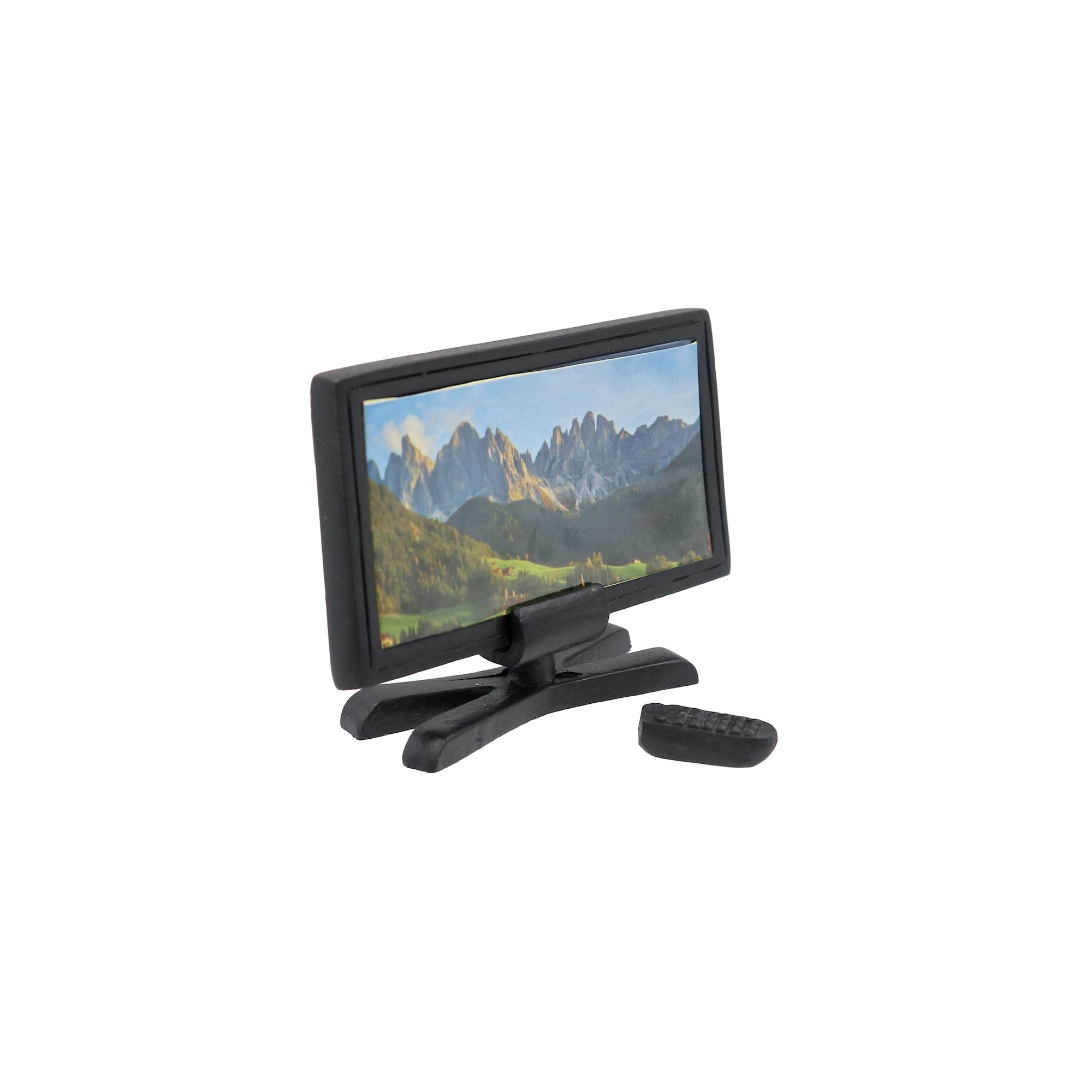 Miniature TV & Remote by Make Market®